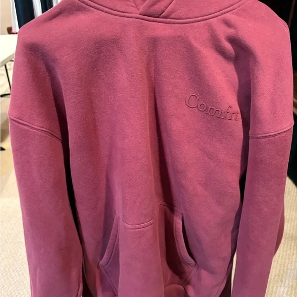 Comfort Embroidered Rose Sweater & Jogger Set - Picture 2 of 6